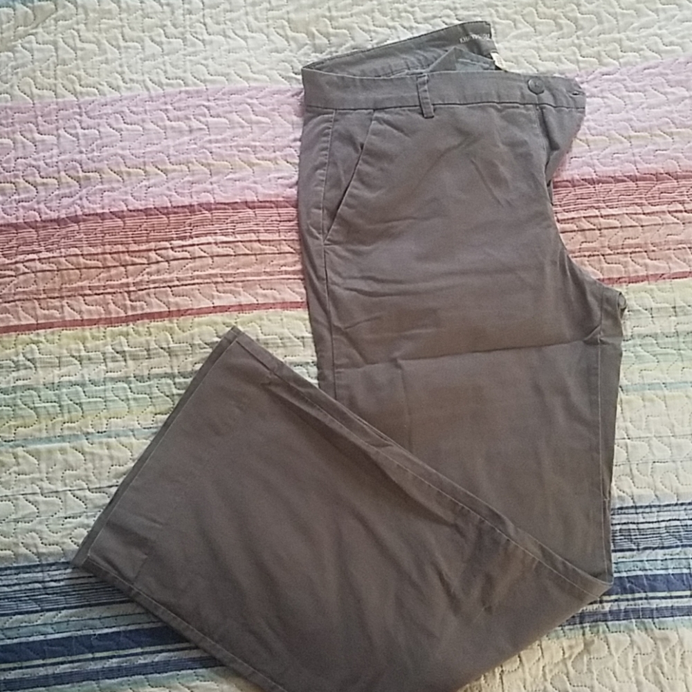 "Perfect Khaki" Gap Factory pants